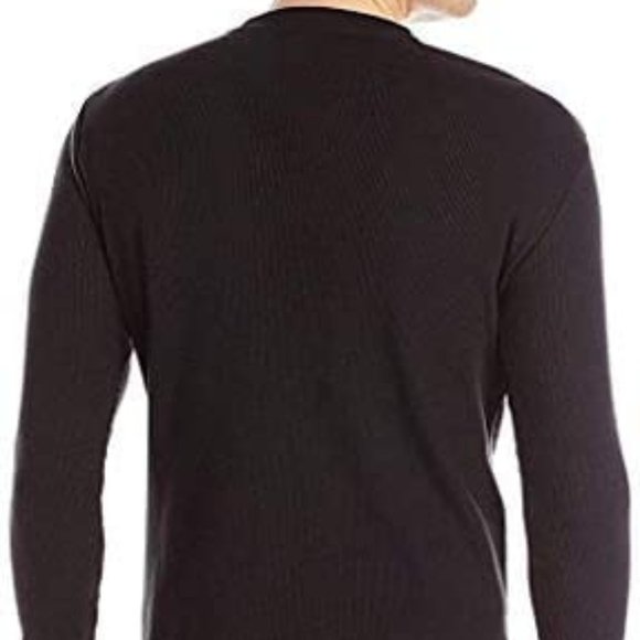 U.S. Polo Assn. Men's Long Sleeve Crew Neck T-Shirt, Black, Small - Picture 6 of 7